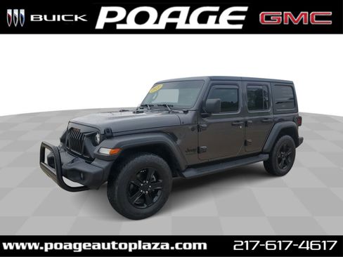 Used 2021 Jeep Wrangler Unlimited Sport AWD/4WD image 1