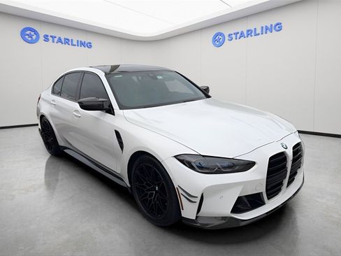 Used 2022 BMW M3 Competition w/ M Carbon Exterior Package image 2