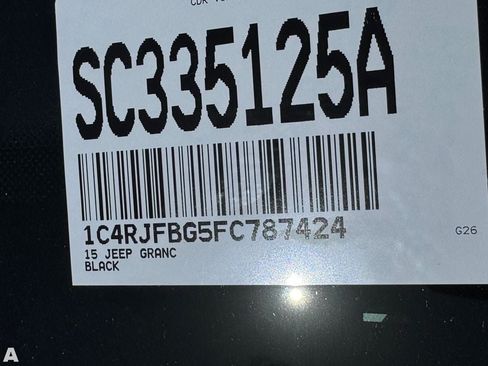 Used 2015 Jeep Grand Cherokee Limited AWD/4WD image 12