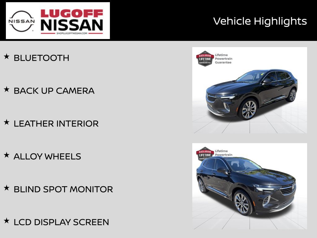Used 2022 Buick Envision Avenir w/ Technology Package II FWD image 3