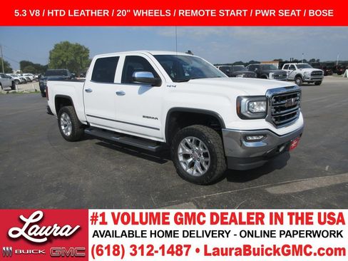 Used 2018 GMC Sierra 1500 SLT w/ SLT Premium Package AWD/4WD image 1
