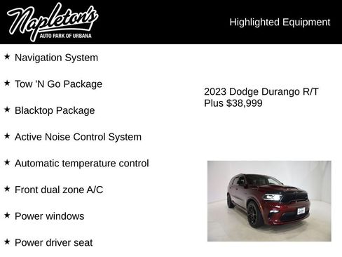 Used 2023 Dodge Durango R/T w/ Tow 'N Go Package AWD/4WD image 15