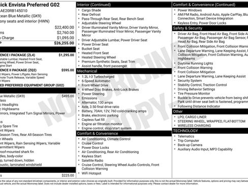 Used 2024 Buick Envista Preferred w/ Convenience I Package FWD image 34