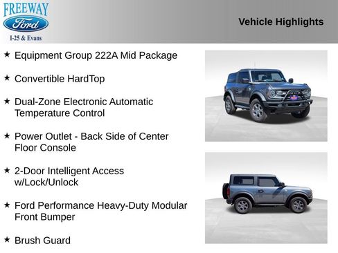 Used 2024 Ford Bronco Big Bend AWD/4WD image 2