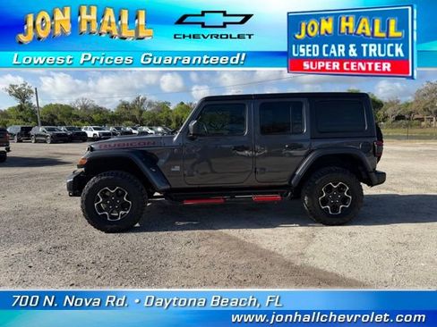 Used 2023 Jeep Wrangler Unlimited Rubicon w/ LED Lighting Group image 4