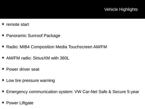 Used 2025 Volkswagen Tiguan SE w/ Panoramic Sunroof Package image 12