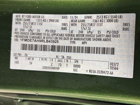 Used 2024 Ford Bronco Big Bend AWD/4WD image 9