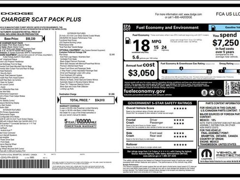 Used 2023 Dodge Charger Scat Pack w/ Plus Group image 3