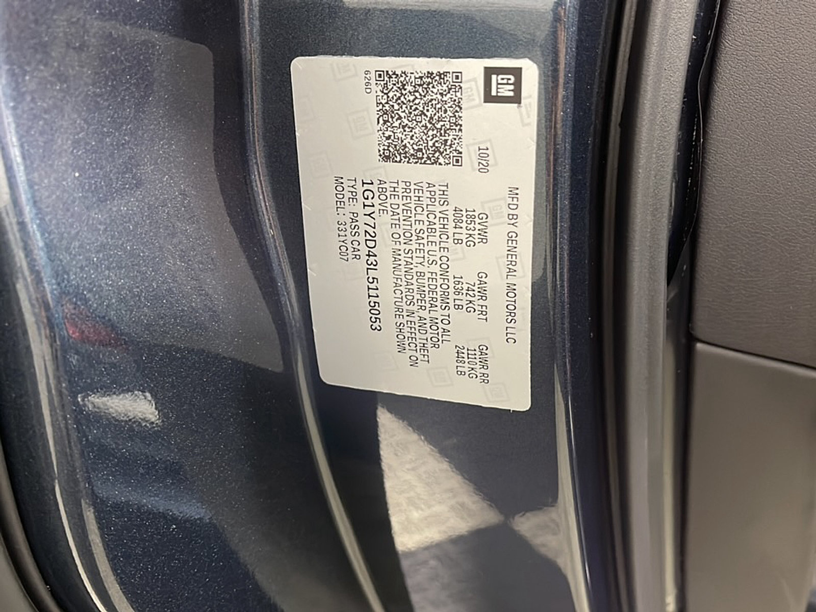 Used 2020 Chevrolet Corvette Stingray Preferred Cpe w/ 2LT Preferred Equipment Group RWD image 25