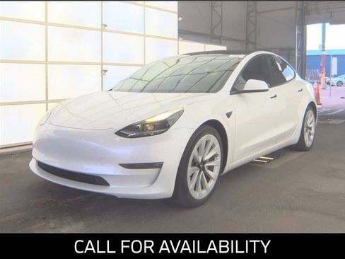 Used 2021 Tesla Model 3 Long Range AWD/4WD image 1