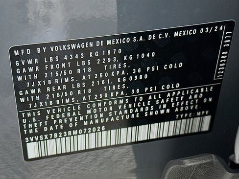 Used 2024 Volkswagen Taos SE FWD image 12