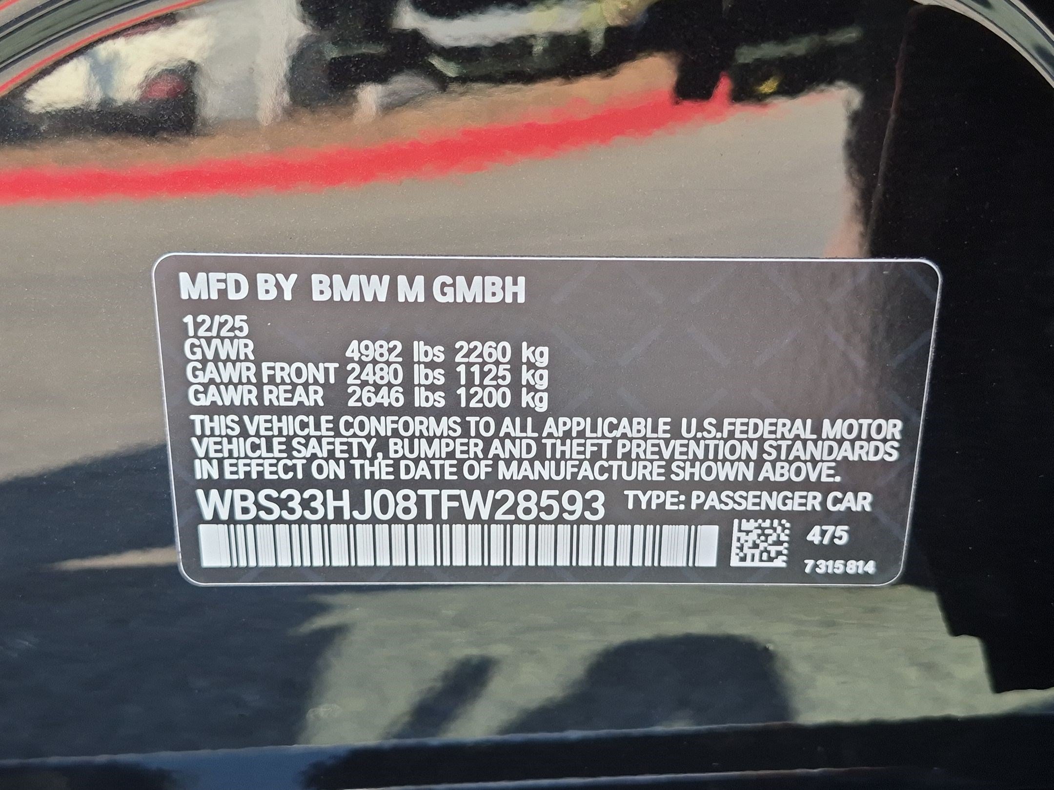 Used 2026 BMW M3 Competition AWD/4WD image 32