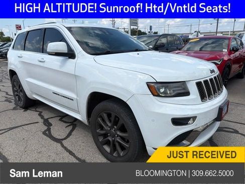 Used 2016 Jeep Grand Cherokee Overland w/ Advanced Technology Group AWD/4WD image 1