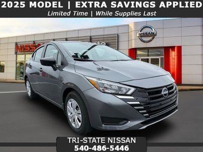 New 2025 Nissan Versa S w/ Trunk Package