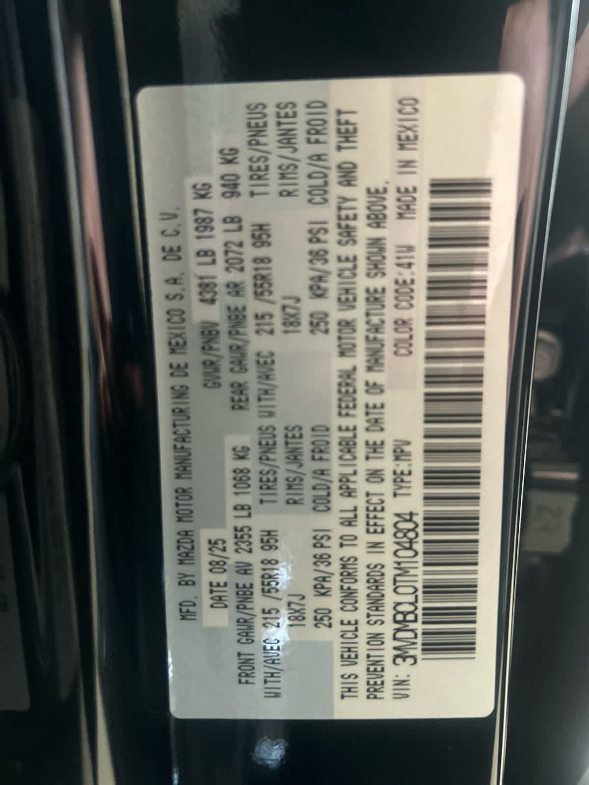 Certified 2026 MAZDA CX-30 AWD 2.5 S image 20
