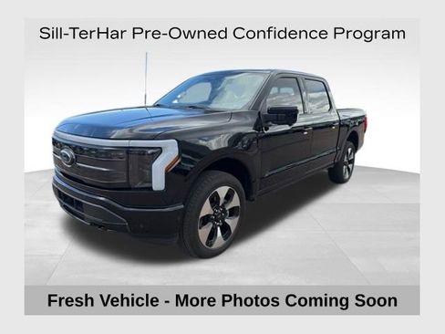Used 2023 Ford F150 Lightning Platinum AWD/4WD image 1