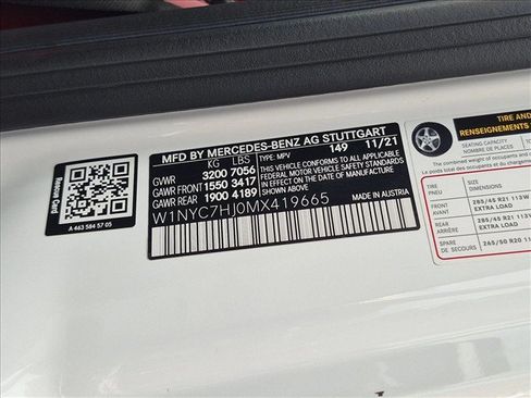 Certified 2021 Mercedes-Benz G 63 AMG 4MATIC image 26