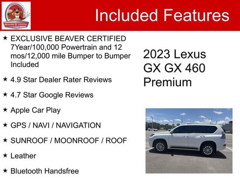 Used 2023 Lexus GX 460 Premium w/ Premium Plus Package AWD/4WD image 5
