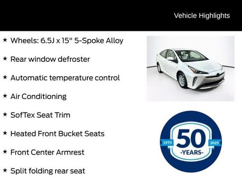 Used 2019 Toyota Prius XLE w/ Advanced Technology Package AWD/4WD image 11