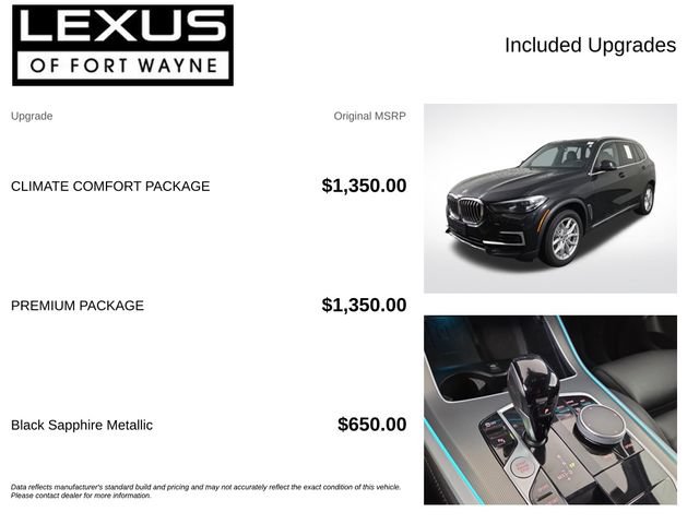 Used 2023 BMW X5 xDrive40i w/ Premium Package AWD/4WD image 4