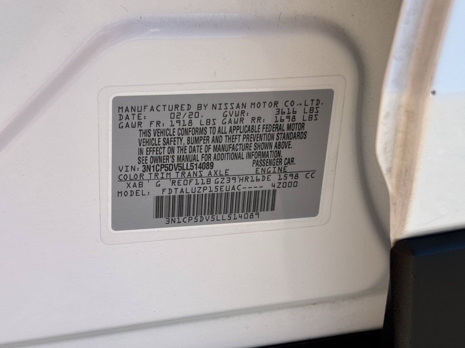 Used 2020 Nissan Kicks SR w/ SR Premium Package FWD image 32