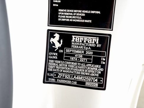 Used 2021 Ferrari F8 Tributo image 62