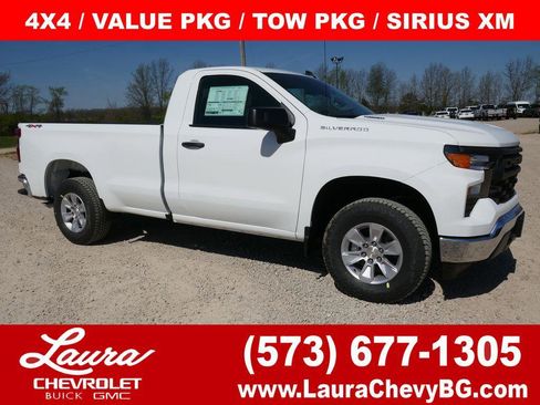 New 2026 Chevrolet Silverado 1500 W/T w/ WT Value Package AWD/4WD image 1
