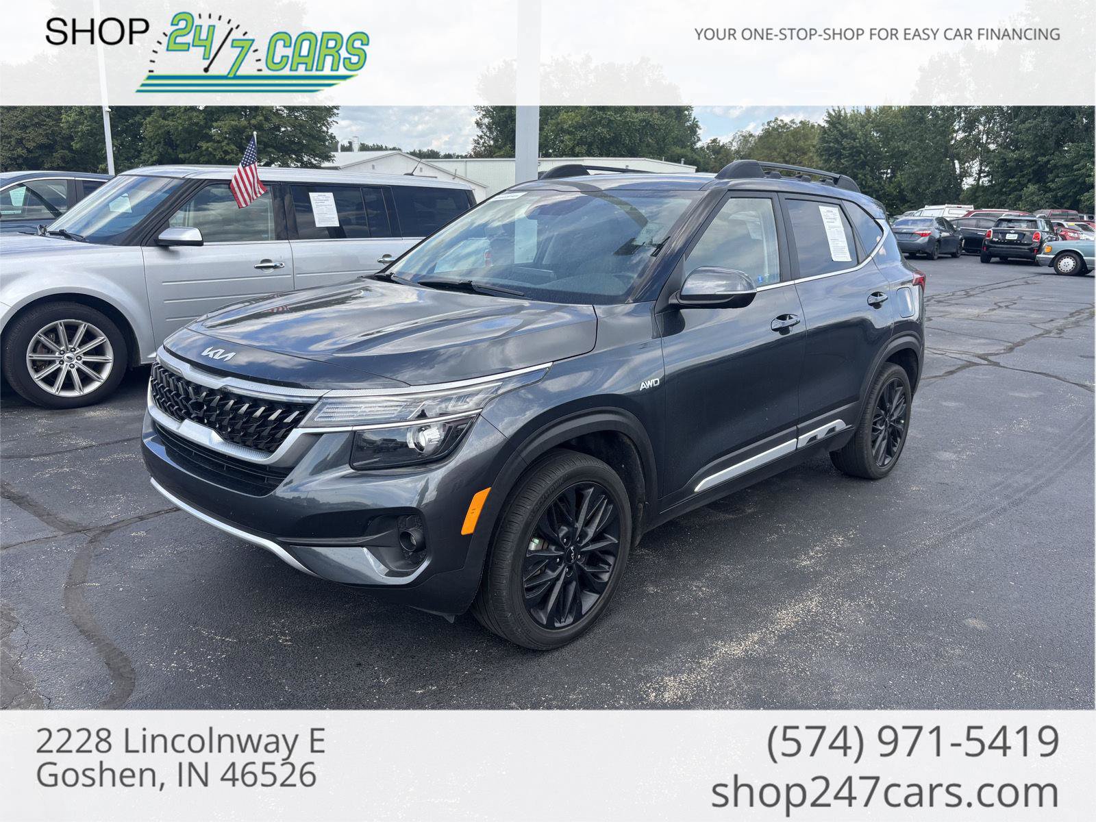Used 2022 Kia Seltos Nightfall Edition AWD/4WD image 1