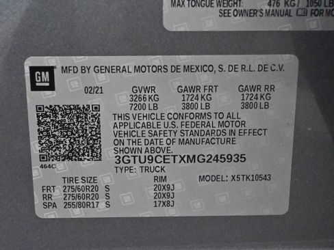 Used 2021 GMC Sierra 1500 Elevation w/ Preferred Package image 37