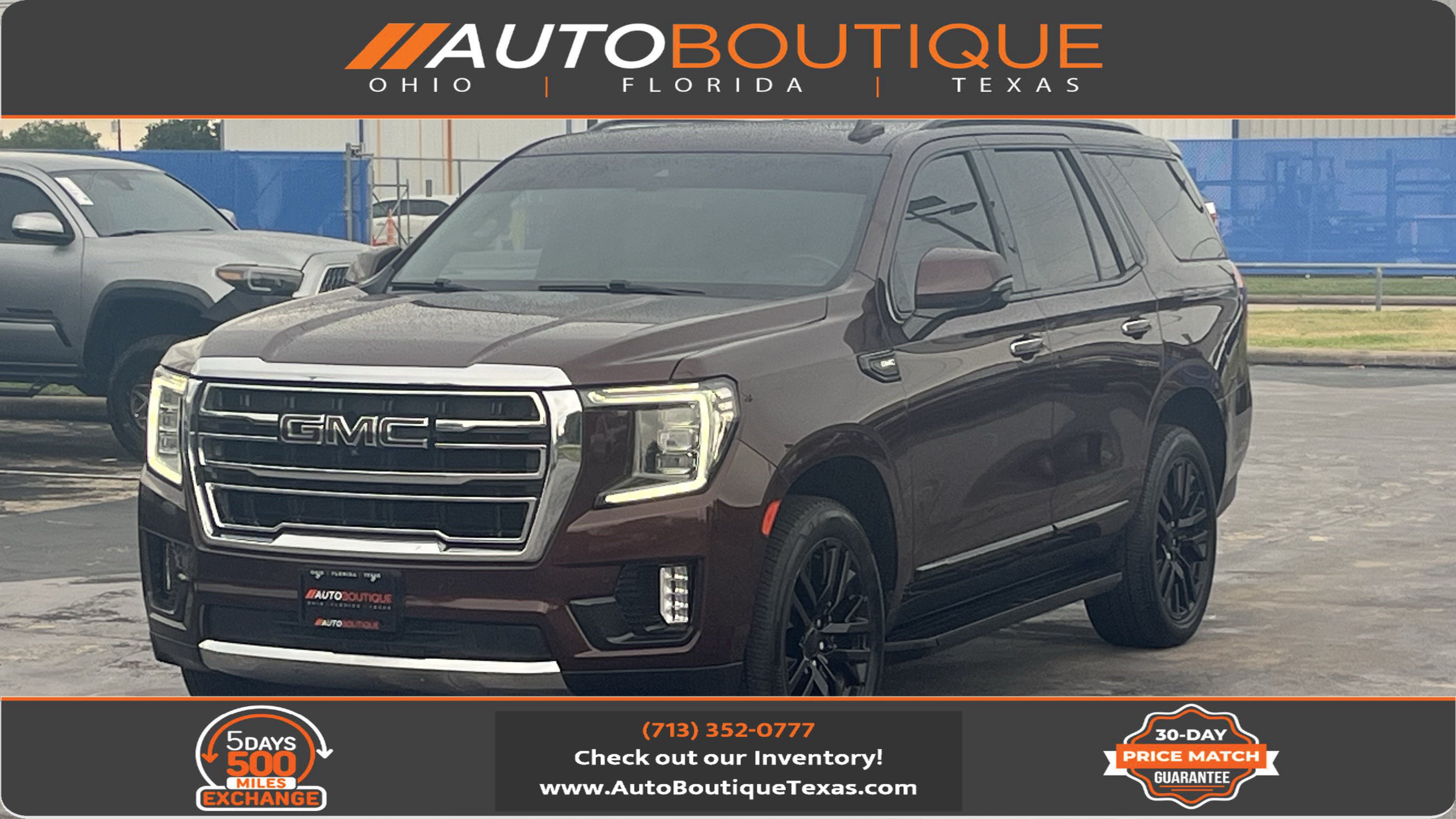 Used 2022 GMC Yukon SLT w/ SLT Premium Package RWD image 1