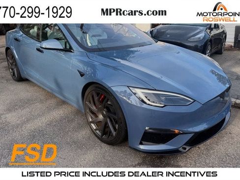 Used 2026 Tesla Model S Plaid AWD/4WD image 1