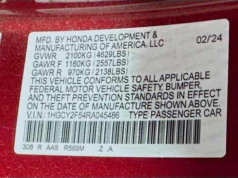 Used 2024 Honda Accord Sport image 12