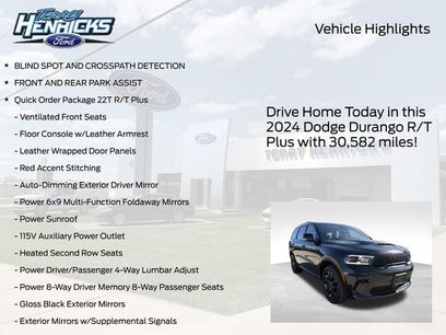 Used 2024 Dodge Durango R/T w/ Blacktop Package