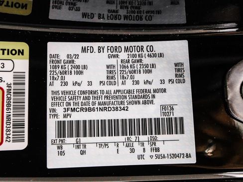 Used 2022 Ford Bronco Sport Big Bend w/ Convenience Package image 53