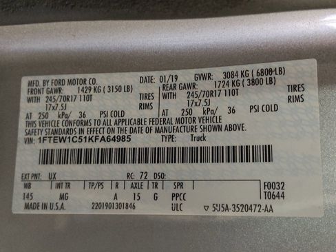 Used 2019 Ford F150 XLT image 33