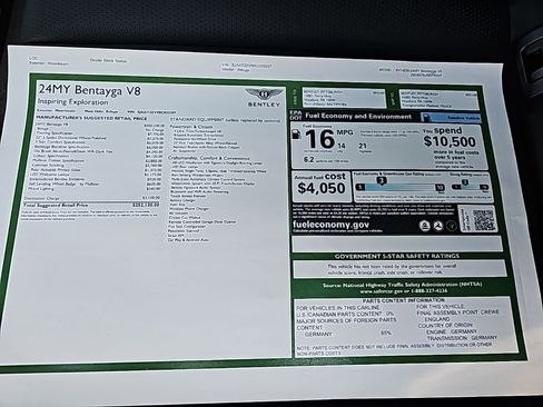 New 2024 Bentley Bentayga image 35