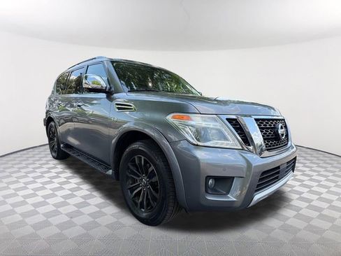 Used 2018 Nissan Armada Platinum w/ Captain Seat Package RWD image 3