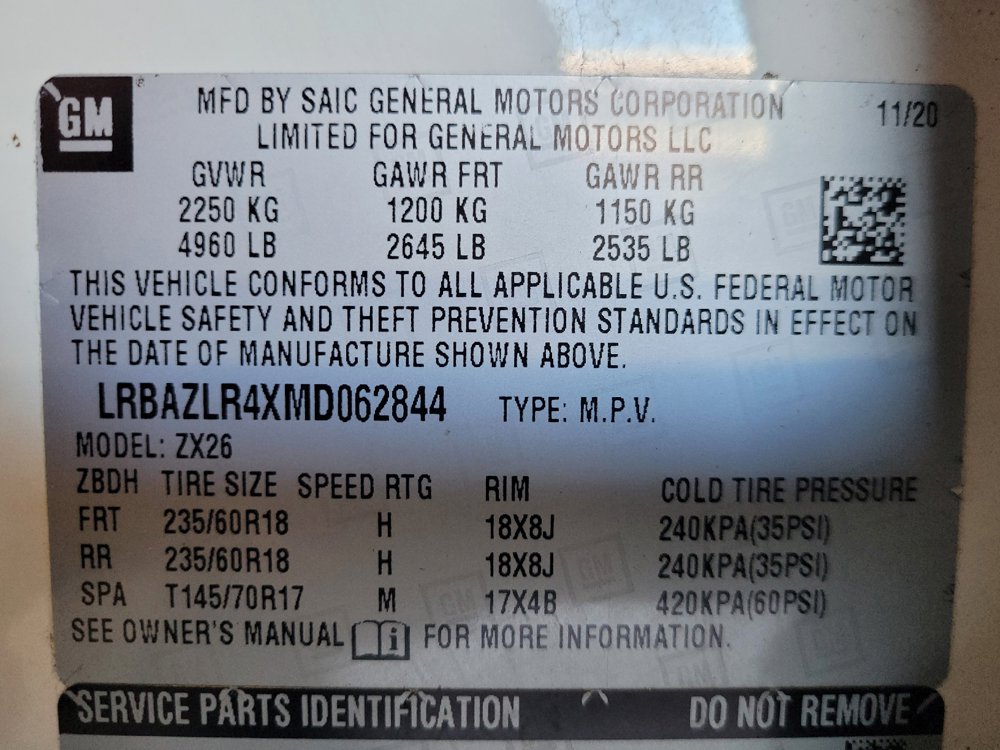 Used 2021 Buick Envision Preferred FWD image 33