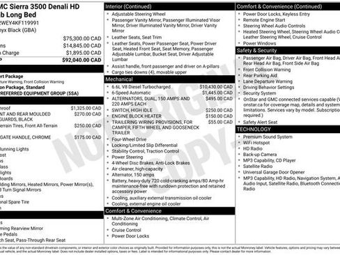 Used 2019 GMC Sierra 3500 Denali AWD/4WD image 29