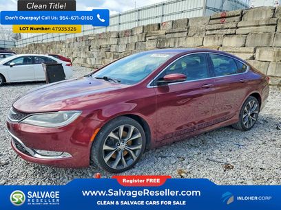 Used 2015 Chrysler 200 C w/ Navigation & Sound Group I