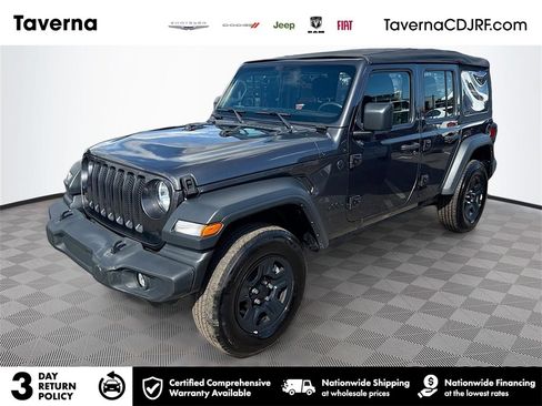 Used 2023 Jeep Wrangler Sport image 1