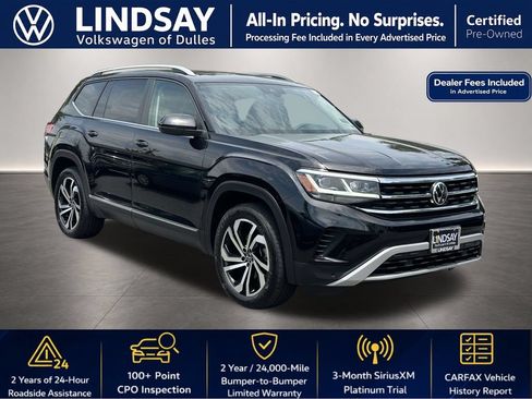 Used 2022 Volkswagen Atlas SEL AWD/4WD image 1