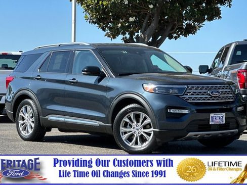 Certified 2022 Ford Explorer Limited w/ Equipment Group 301A image 2