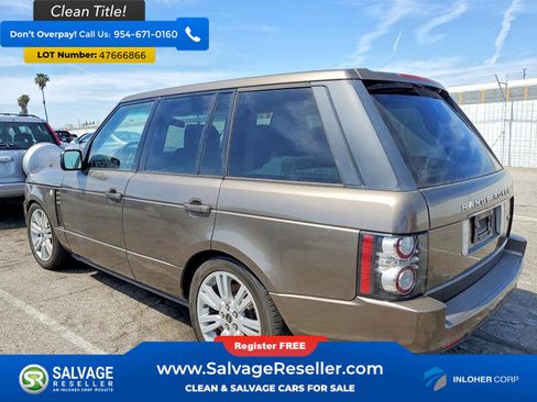 Used 2012 Land Rover Range Rover HSE LUX AWD/4WD image 3