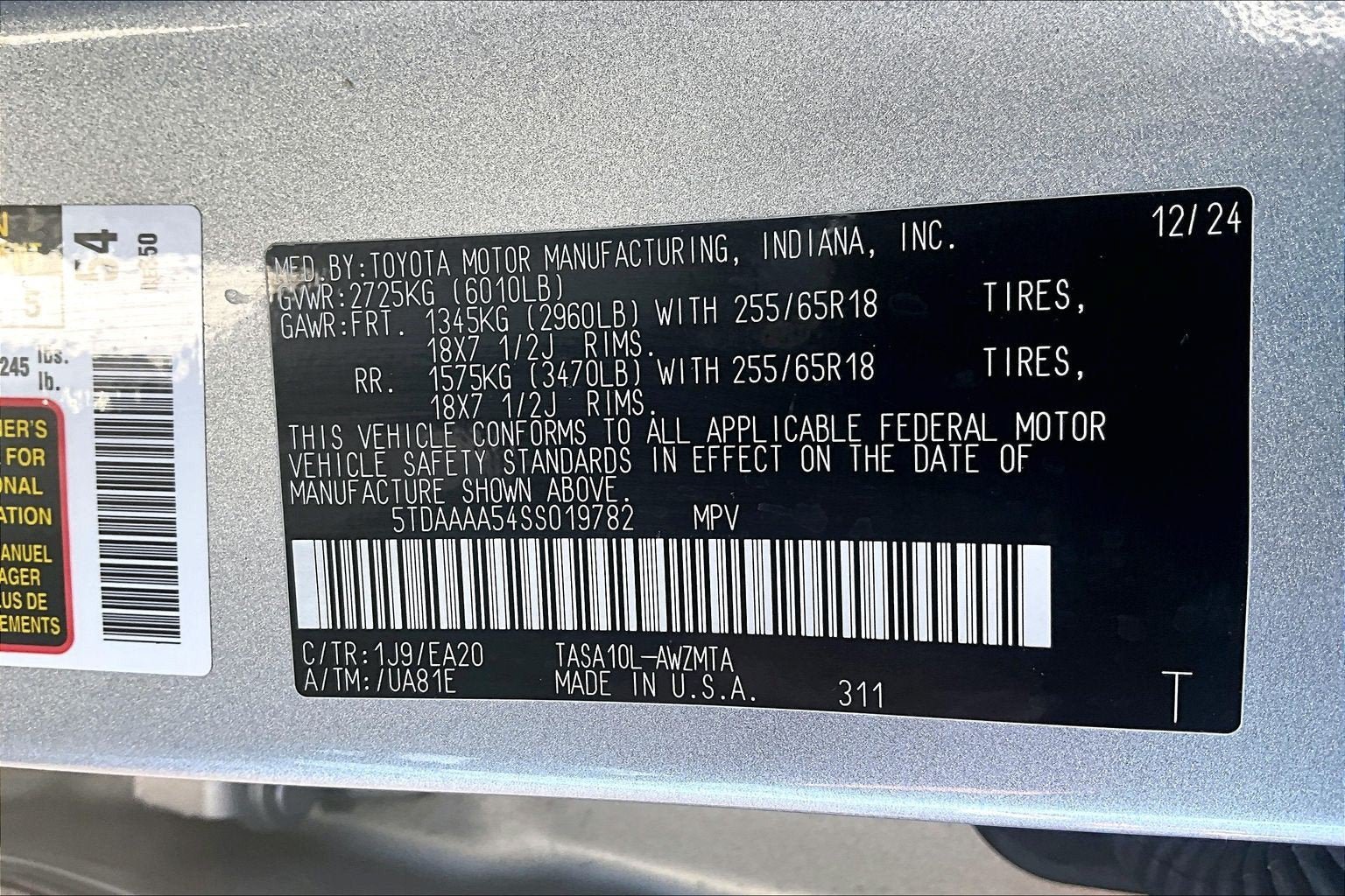 Used 2025 Toyota Grand Highlander FWD image 30