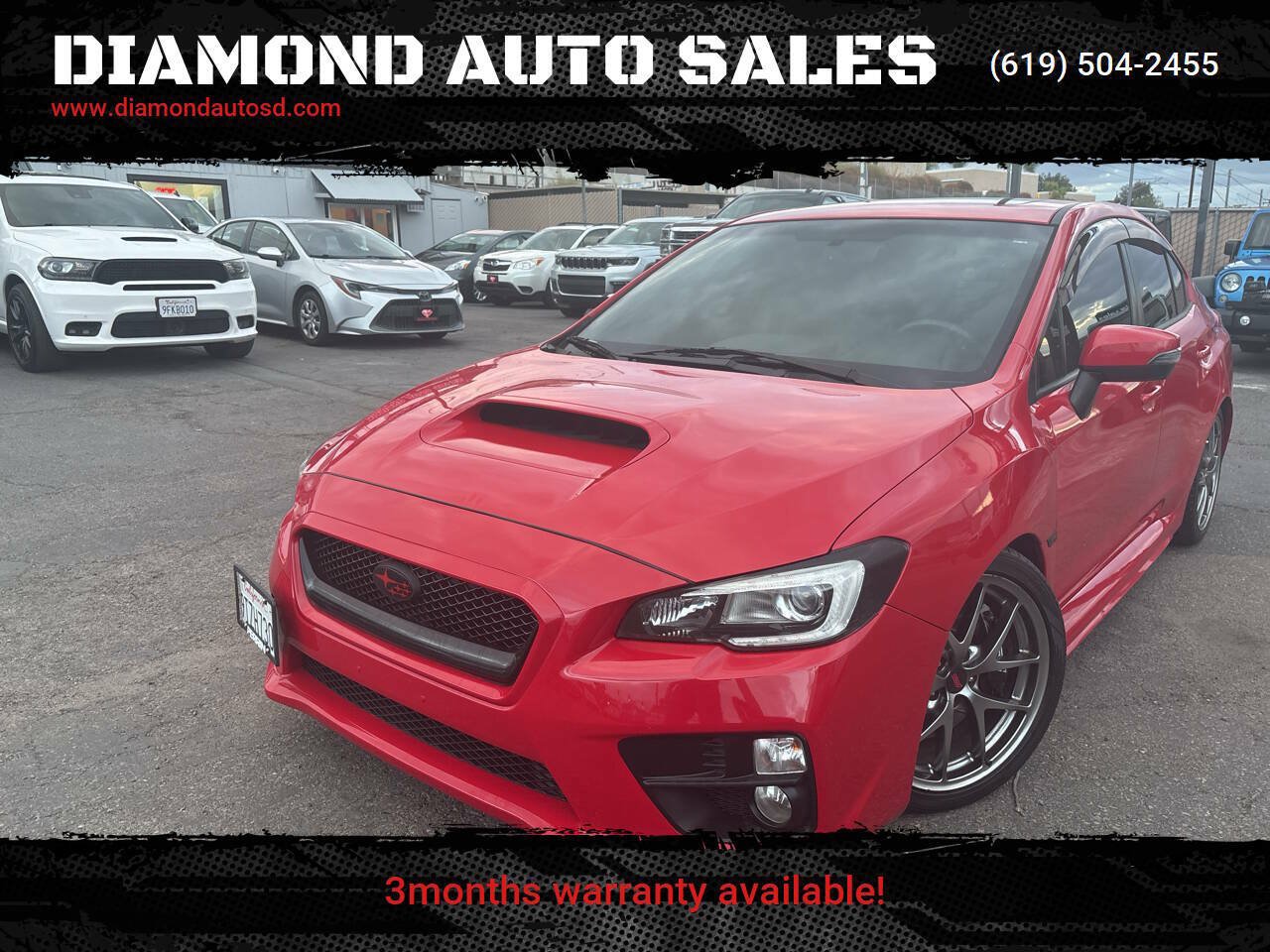 Used 2017 Subaru WRX STI Limited AWD/4WD image 1