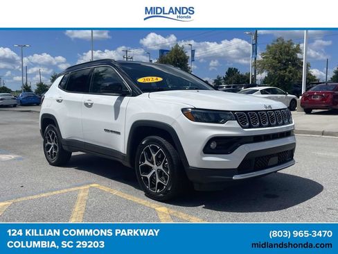 Used 2024 Jeep Compass Limited AWD/4WD image 1