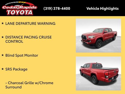 Certified 2023 Toyota Tacoma SR5 w/ Technology Package image 15