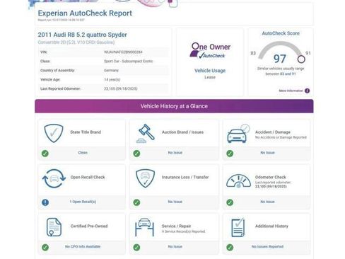 Used 2011 Audi R8 V10 image 7