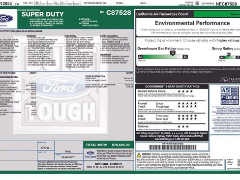 Used 2022 Ford F250 King Ranch w/ FX4 Off-Road Package image 34